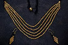 प्रीतम ✤ Brass Jewellery ✤ Necklace with Earring { 30 }